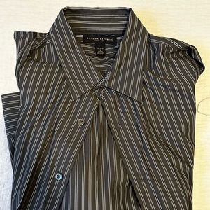 Mens M 15-15 1/2 long sleeve button down